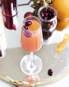 Cranberry Mimosa Cocktail