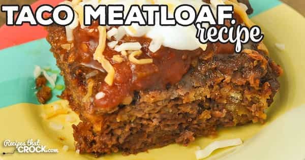 Taco Meatloaf Oven