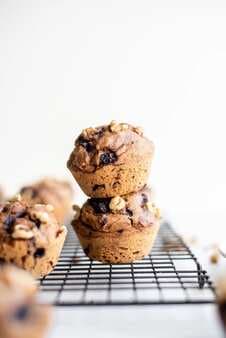 Healthy Vegan Blueberry Muffins