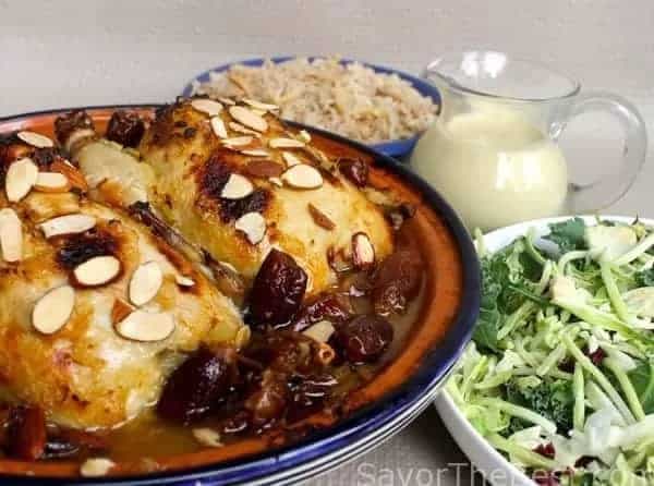 Moroccan Chicken Tagine With Dates And Preserved Lemons