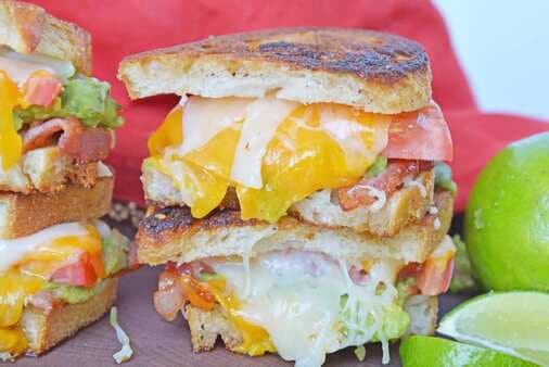 Bacon Avocado Grilled Cheese Sandwiches