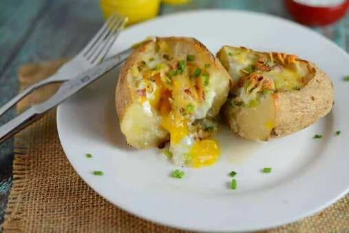 Stuffed Breakfast Potatoes