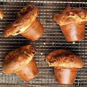 Goat Cheese And Black Pepper Popovers