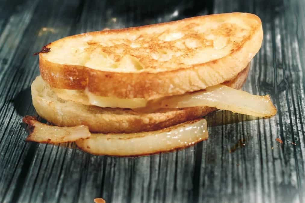 French Onion Comte Grilled Cheese