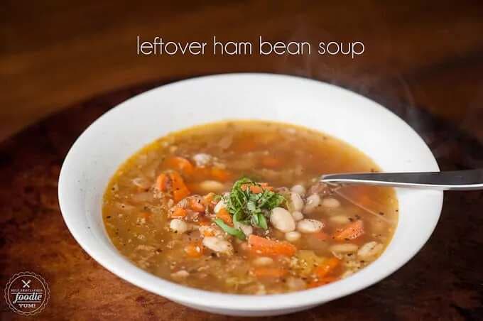 Leftover Ham Bean Soup