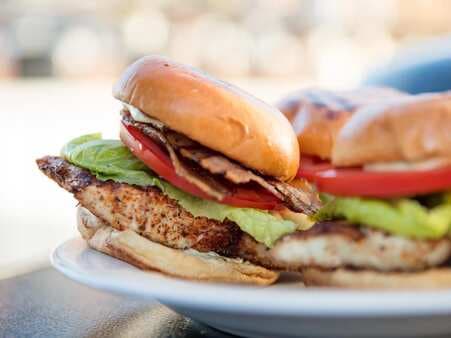 Grilled Blackened-Fish Sandwiches