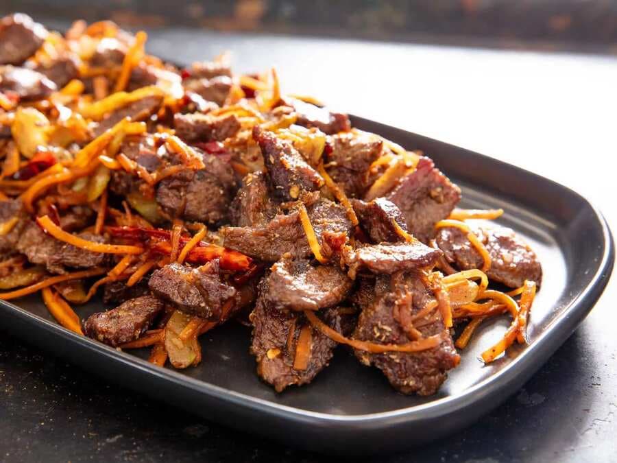 Sichuan Dry-Fried Beef