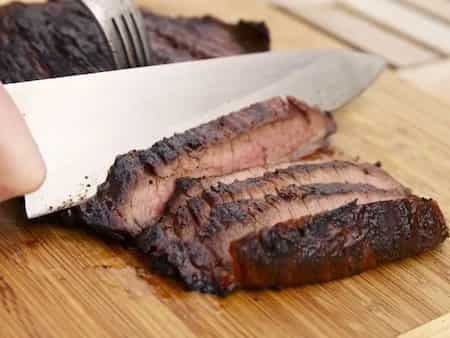 Steakhouse-Style Grilled Marinated Flank Steak