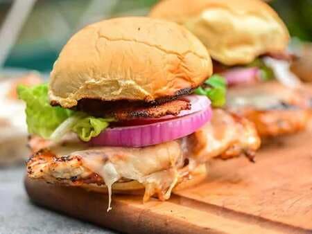 Sweet And Spicy Grilled Chicken Sandwiches