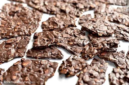 Dark Chocolate Toasted Almond Bark