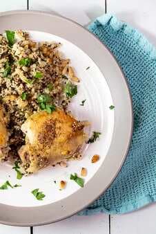 Baked Chicken With Quinoa And Dates
