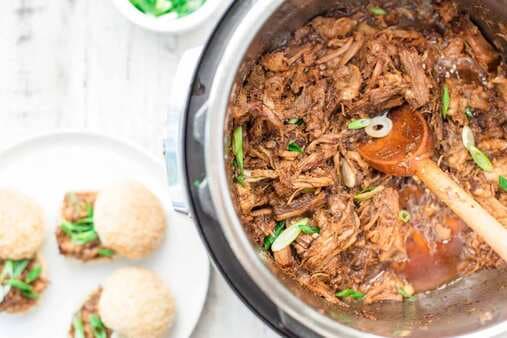 Pressure Cooker Chinese Pulled Pork