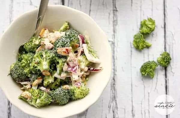 Broccoli Salad with Homemade Ranch Dressing