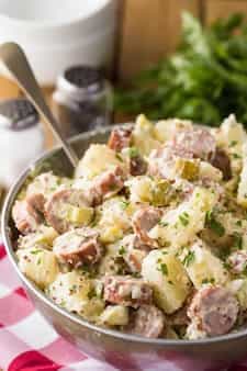 German Sausage & Potato Salad