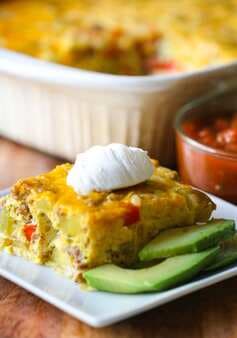 Hashbrown and Egg Breakfast Casserole
