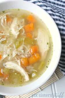 Instant Pot Healthy Chicken Vegetable Soup