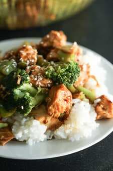 Korean BBQ Chicken and Broccoli