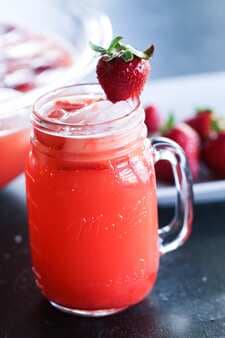 Strawberry Slush Drink