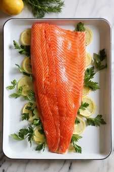 Roasted Salmon With Fresh Herbs