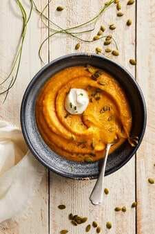 Creamy Pumpkin Ginger Soup