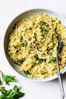 Homemade Rice Pilaf (Healthy Rice-A-Roni)
