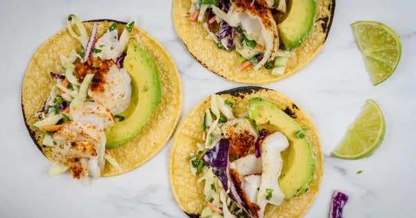  Fish Tacos With Lime Slaw