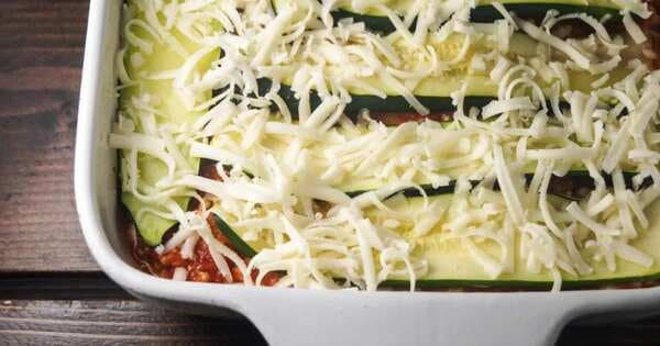 Low Carb Zucchini Lasagna