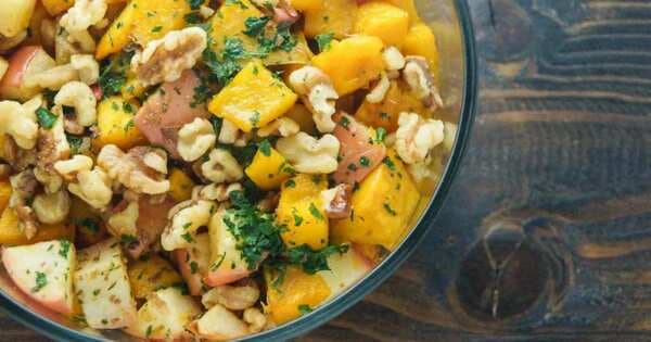 Maple Roasted Butternut Squash And Apples