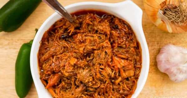 Slow Cooker Spicy Pulled Pork