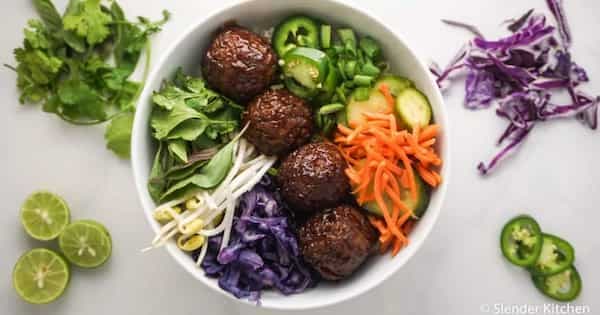 Vegetarian Banh Mi Bowls With Gardein