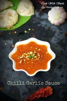 Chilli Garlic Sauce  Momos