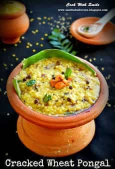 Spicy Cracked Wheat Pongal