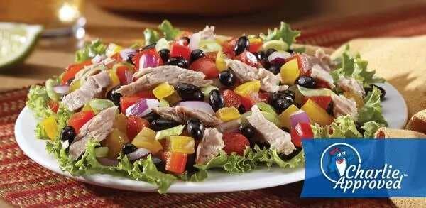 Black Bean And Pepper Tuna Salad
