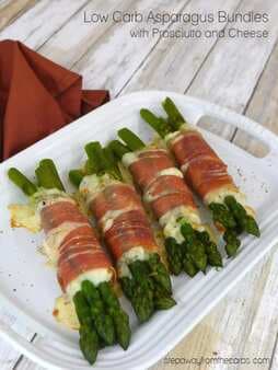 Asparagus Bundles With Prosciutto And Cheese