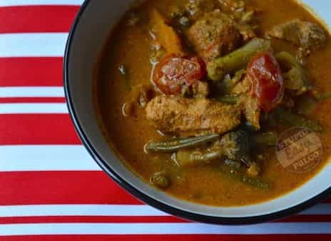 Crock Pot Chicken Yellow Curry Soup