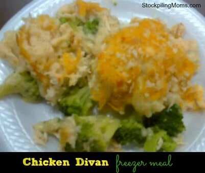Chicken Divan : Freezer Meal
