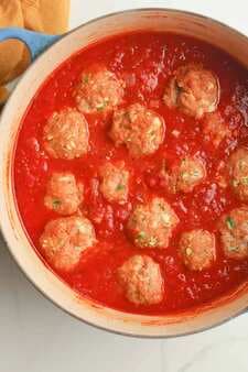 Italian Turkey Zucchini Meatballs