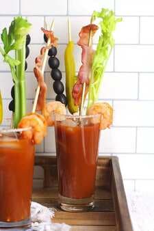 Spicy Bloody Mary Cocktails