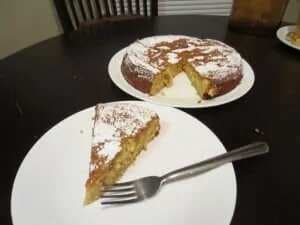 Mango Smoothie Almond Torte