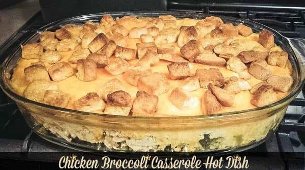 Chicken Broccoli Casserole Hot Dish