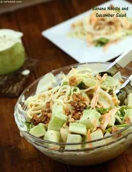 Banana Noodle And Cucumber Salad