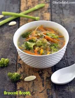Healthy Clear Broccoli Carrot Soup