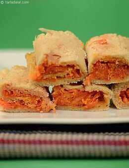 Carrot Pinwheel Sandwich