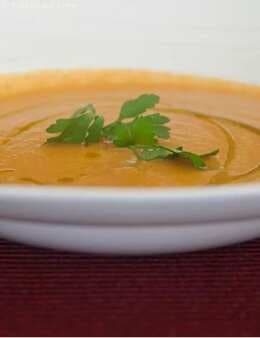 Curried Carrot, Onion And Potato Soup