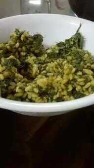 Dill Leaves With Moong Dal