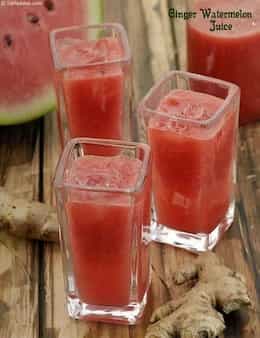 Ginger Watermelon Juice