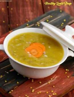 Yellow Moong Dal Soup