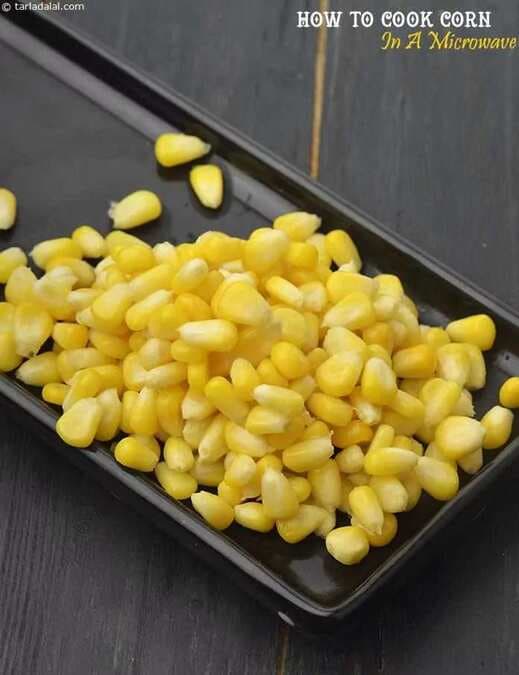 Corn In A Microwave