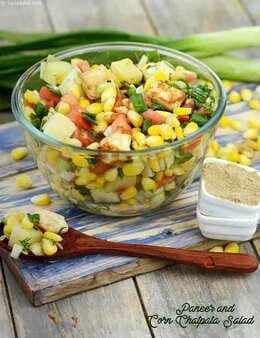 Paneer And Corn Chatpata Salad