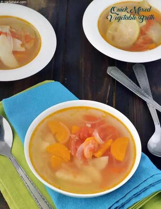 Quick Mixed Vegetable Broth